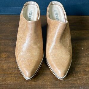 Olivia Miller slip on boots sz 8